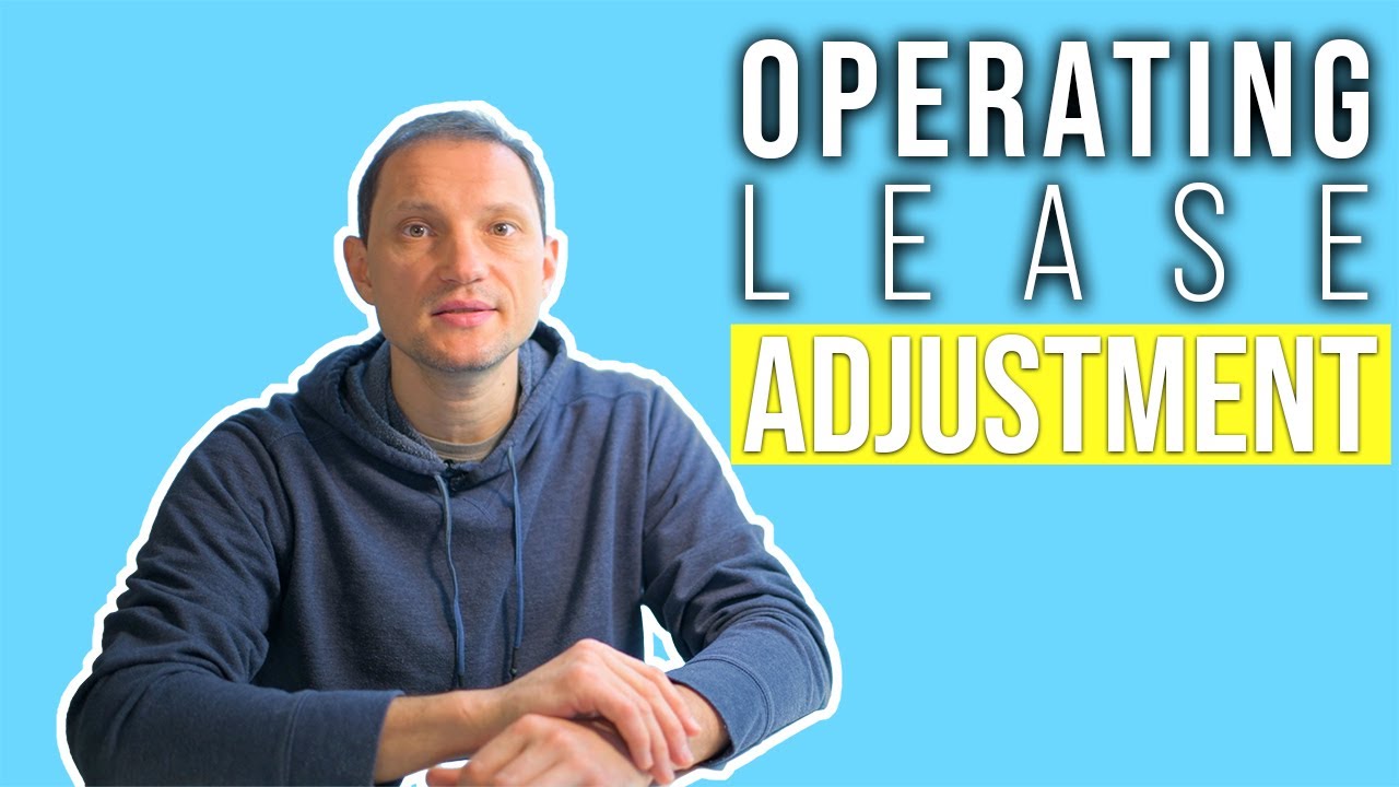 How to Adjust Valuation EBIT for Operating Lease Interest