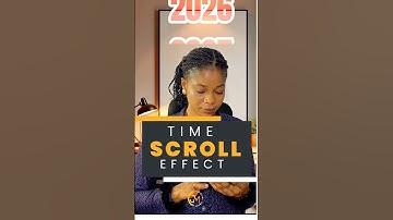 Time Scroll Effect In Capcut #CapCut #CapCutEdit #CapCutTutorial #TimeScrollEffect #shortvideo