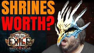 GAMEBREAKING SHRINE ABUSE ALL BUILD VIABLE! Path of Exile 3.17 POE Archnemesis Siege of the Atlas