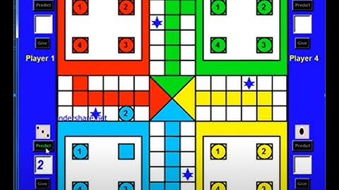 Ludo Game made using Python GUI Tkinter (With Source Code)