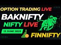 Nifty 50 | Bank Nifty | Finnifty Live 13/06/2023 | Live Friday Analysis With vinay shukla