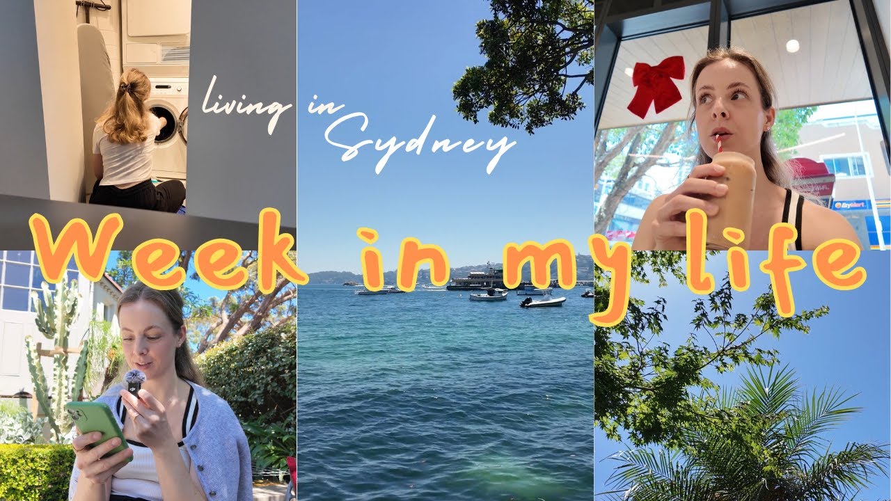 WEEKLY VLOG: first days living in Sydney after moving here permanently (!!)