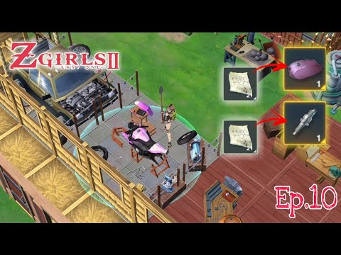 Z girls II (Ep.10) Gameplay | Walkthrough Anime Survival Simulation Android Games LDOE