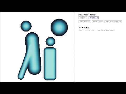 2D Implicit Surface Polygonizer Demo