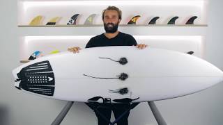 Chilli Black Vulture Surfboard Review + Futures Fins T1 - The