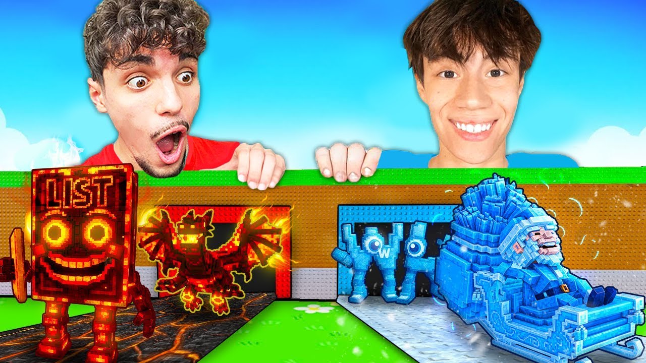 BRAINROT LAVA vs GHIACCIO su DUE RULLI CON LA FORTUNA INFINITA su STEAL A BRAINROT!