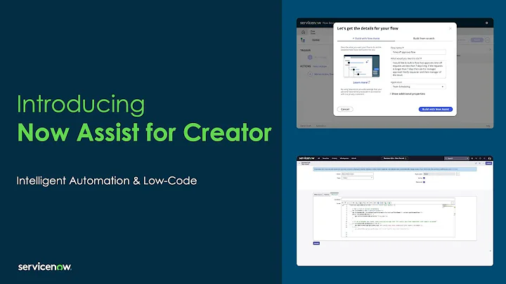 Now Assist for Creator