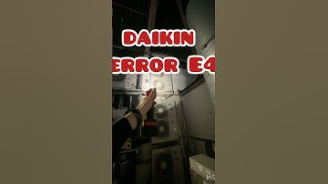 Error E4 Daikin #vrfsystem #vrvideo #airconditioning #hvac #heatingandcooling #mitsubishi #mechanic