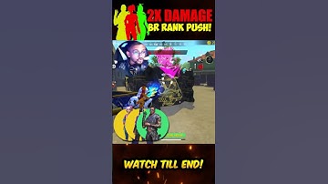 🔥THE BROKEN TOXIC 2X DAMAGE CHARACTER SKILL COMBO FOR BR RANK PUSH🔥 #shorts #freefire | PRI GAMING