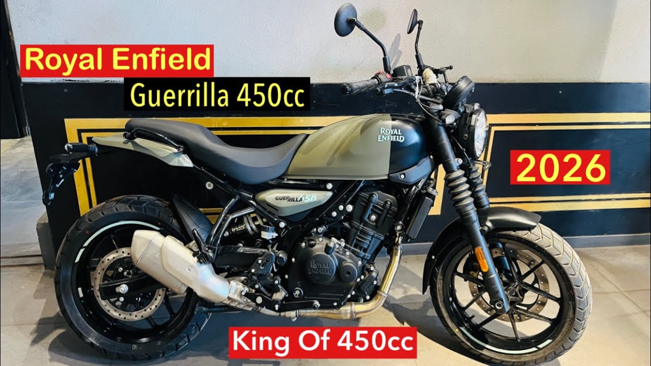 All New🔥2026 Royal Enfield Gurerrilla 450 Full Review | Price:- Mileage New Features