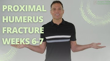 Proximal Humerus Fracture Weeks 6-7 | Light Isometric Shoulder Exercises | Phase V