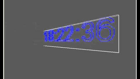 3d timer based on Irrlicht Game Engine