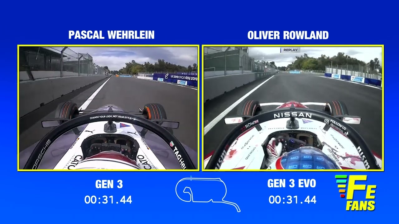 GEN 3 VS GEN 3 EVO | Mexico e-Prix 2025 Formula E - YouTube