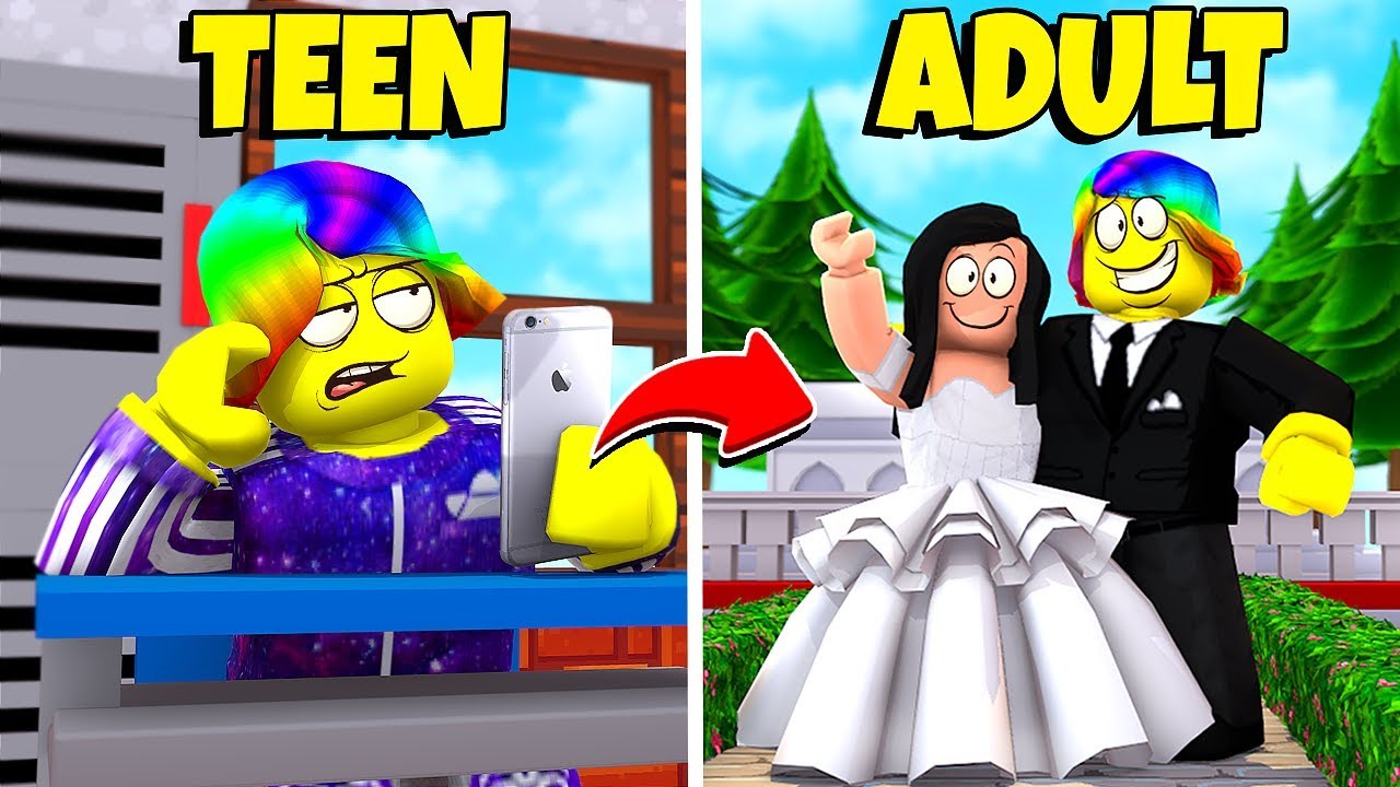 I Went From Teen To Adult Roblox Growing Up - efendim roblox