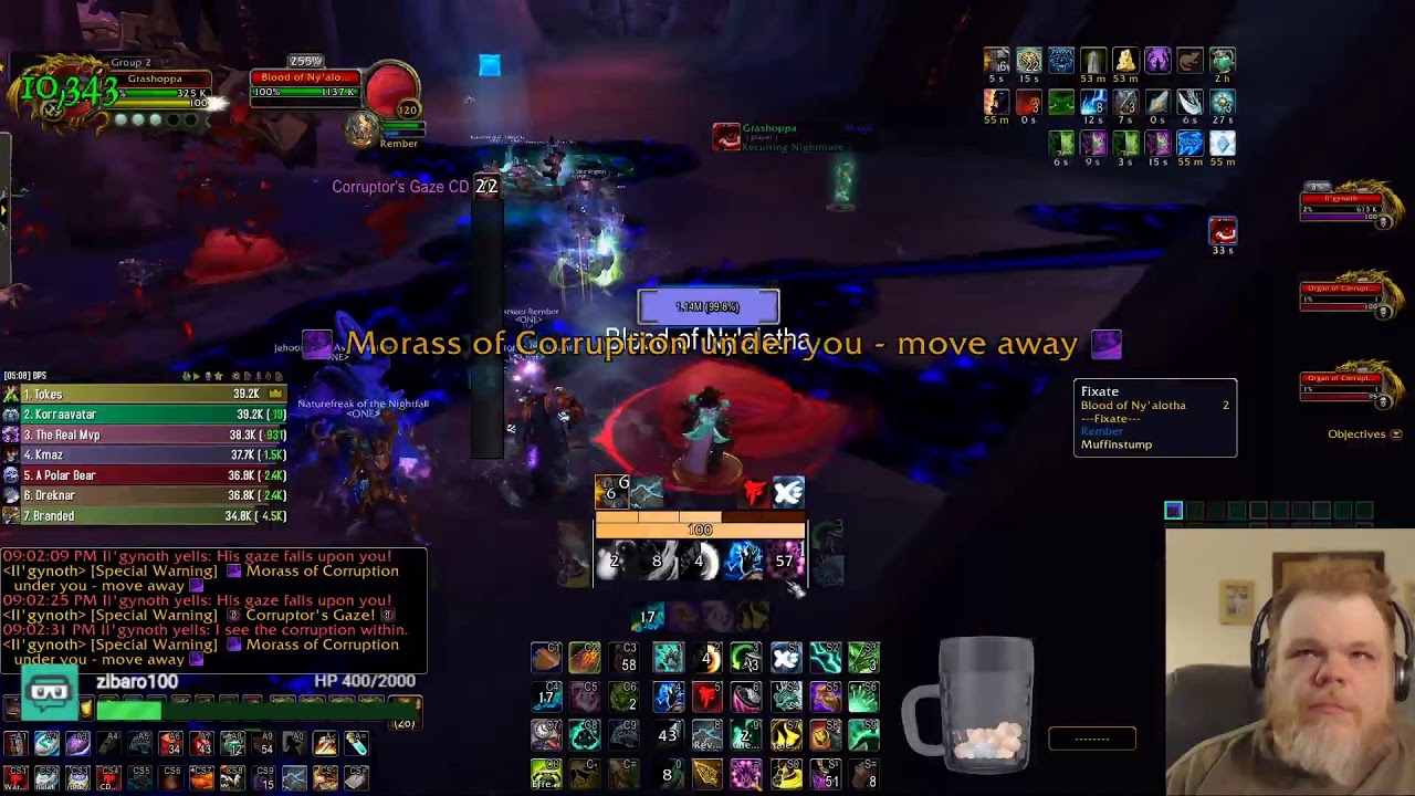 Ny'alotha Normal and Heroic Progression - Sick Windwalker PoV