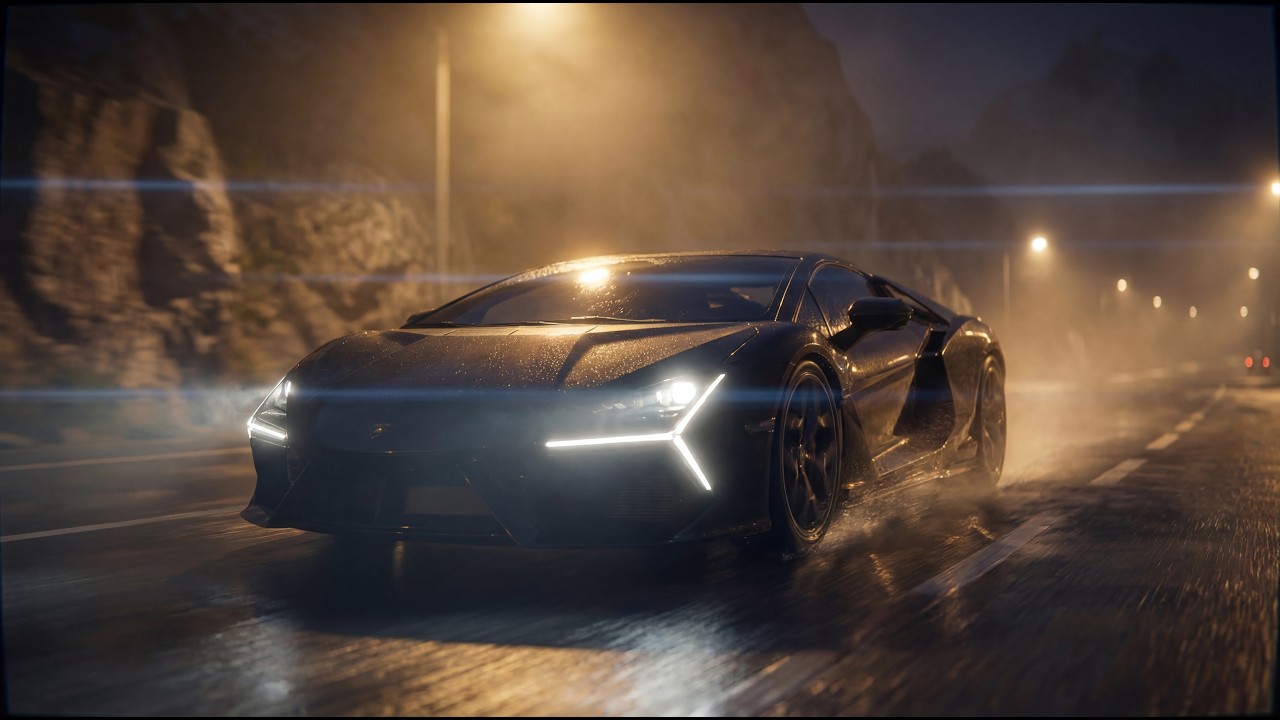 Lamborghini Commercial - Mountain Drift
