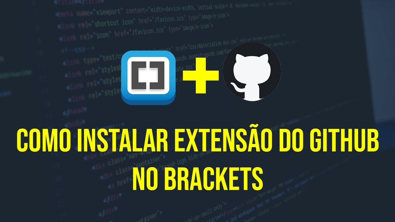 Como instalar Github no brackets - YouTube