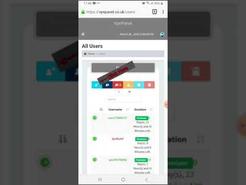 VpnShop Reseller Panel - How To Add A User