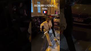 BAD BUNNY &amp;  KENDALL JENNER de nuevo juntos en Paris 🇫🇷  | LAURA ESTRADA