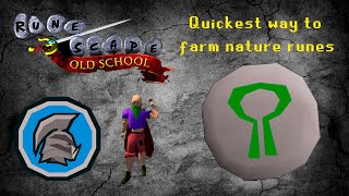 OSRS Ironman | Quickest way to craft nature runes (No glory, no abyss)