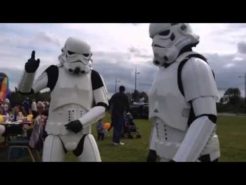 The Star Troopers entertaining at the CityNorth Hotel&#039;s Family Day