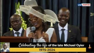 Dinah Kituyi Oyier WOWS mourners with STRONG, EMOTIONAL  tribute to husband Michael Oyier