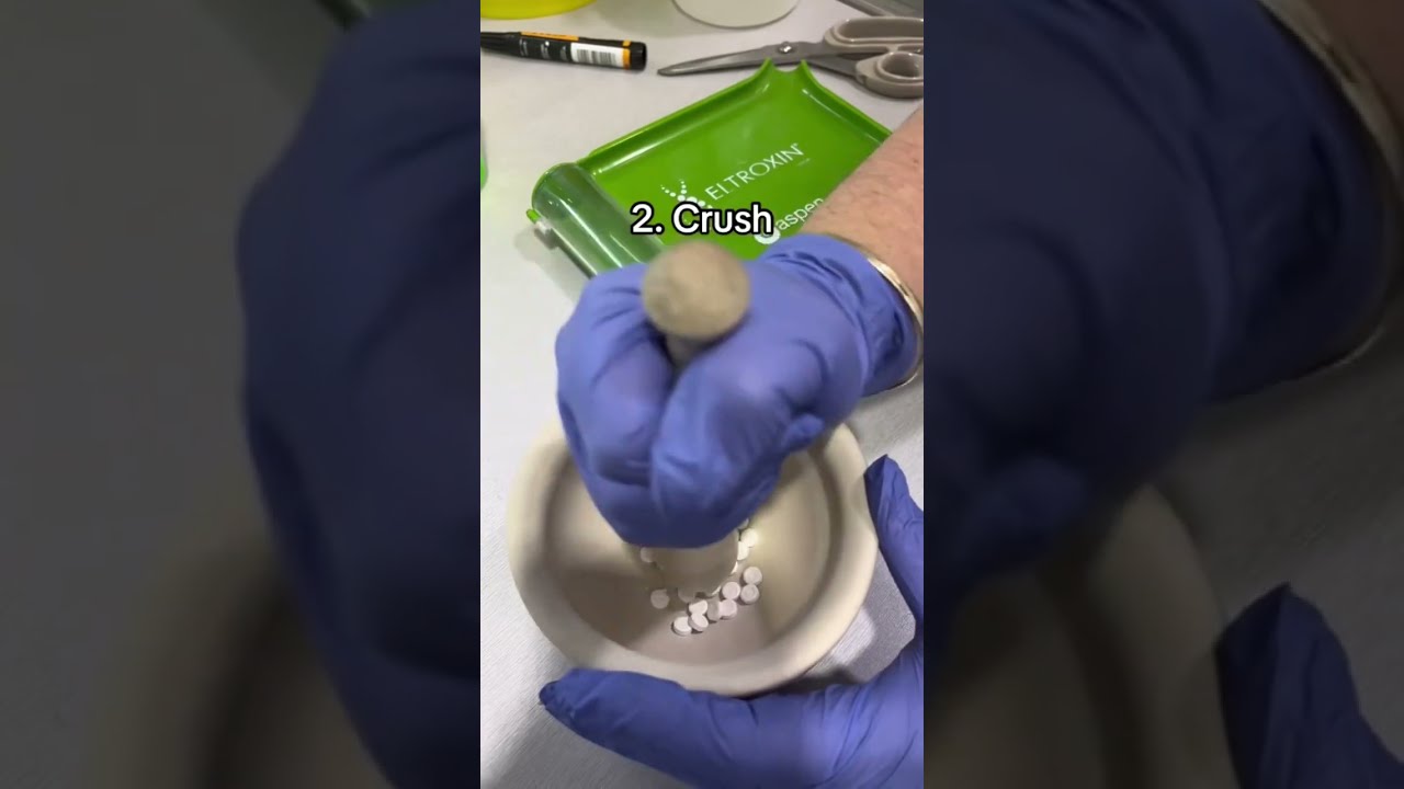 Making A Baclofen Suspension In Pharmacy Viralshorts Shorts Asmr