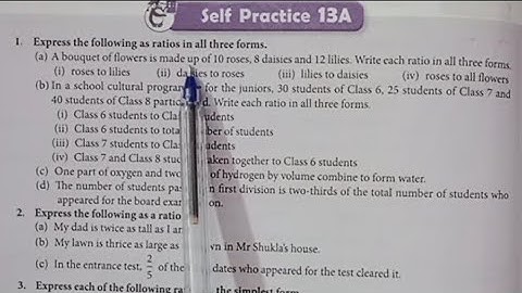 New learning composite mathematics class6 self practice 13A | Schandmathclass6 | #edusparkwithshalu 