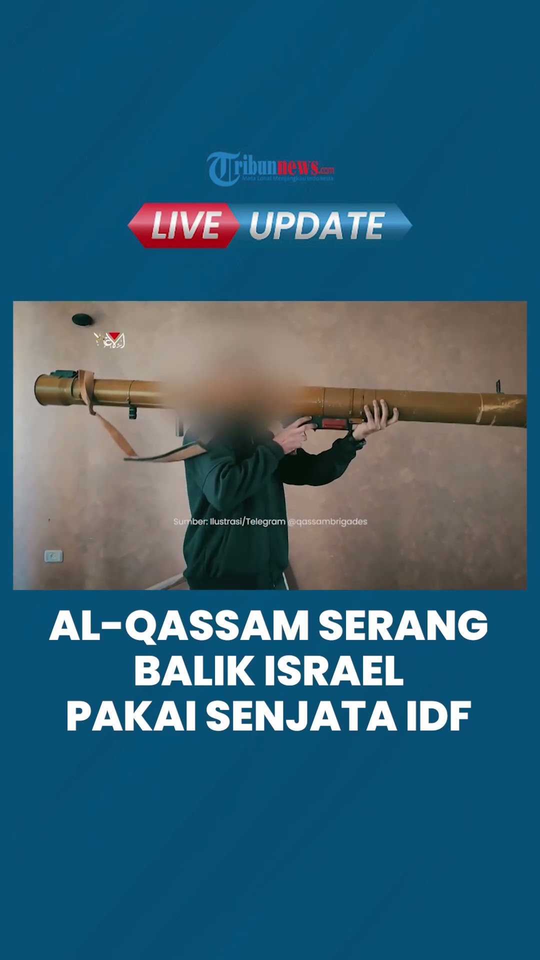 Brigade Al-Qassam Manfaatkan Senjata Israel yang Gagal Meledak Jadi Amunisi Baru: Serang Balik IDF