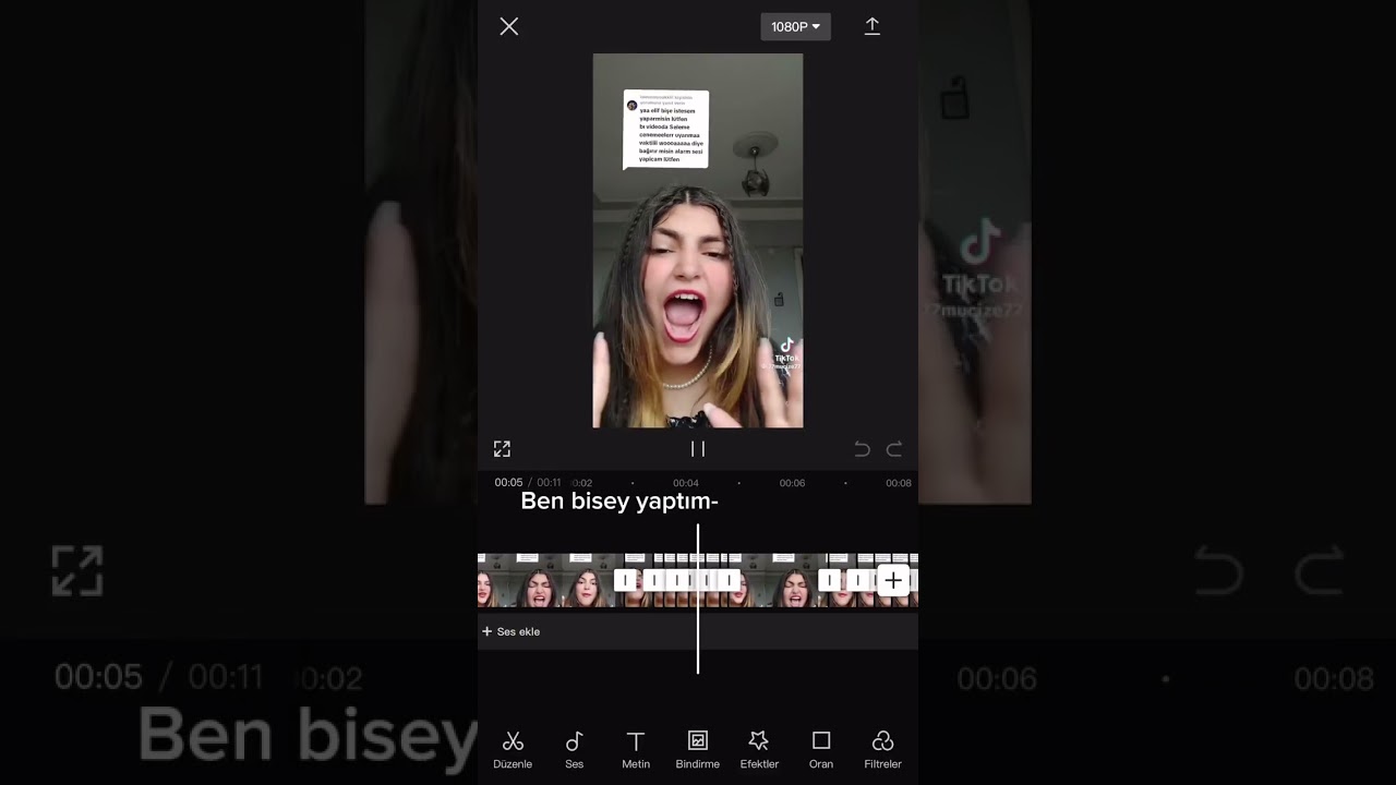 Alarm sesi olarak kullanırsınız 🤭