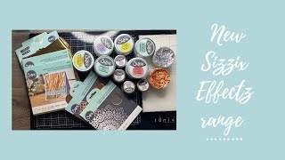 Sizzix Effectz range, mixed media products, waxes, pastes, foils, flakes, pastes - a beginners guide