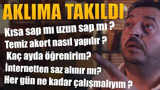 Enstruman Öğreni̇rken Aklina Gelen Sorular /Cevaplari Resimi