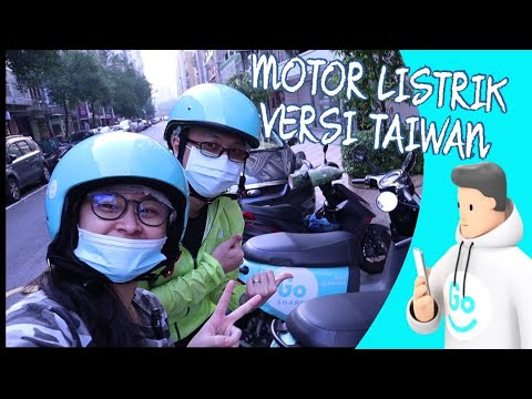 SEPEDA MOTOR LISTRIK YANG CUMAN ADA DI TAIWAN #GOGORO #MOTORLISTRIK #TAIWANVLOG