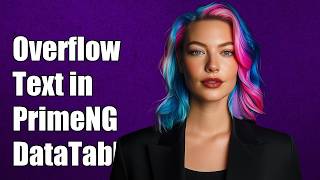 Overflow text in primeNg DataTabel cell