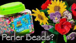 Flower Bouquet Made from Perler Beads??