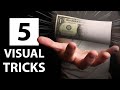 5 VISUAL Magic Tricks Anyone Can Do | Revealed
