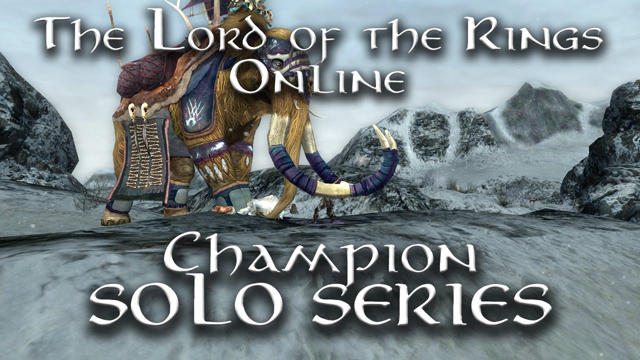 LOTRO Champion Vile Maw (Watcher) Solo YouTube