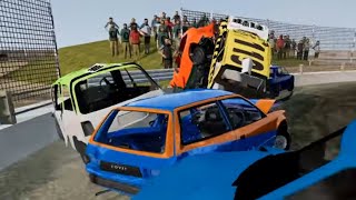 Awesome Micro Race at Old Skool Taunton (BeamNG) screenshot 4