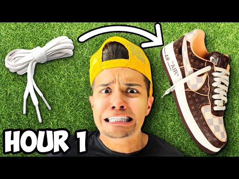 Trading Shoe Laces To Most Expensive Sneakers In 24 Hours - Part 1