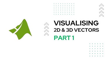 Plotting 2D and 3D Vectors in MATLAB- The quiver( ) function | Part 1 | Linear Algebra with MATLAB