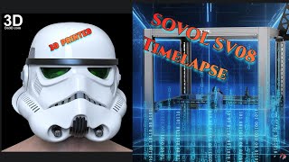 28 hour - DO3D Stromtrooper helmet on Sovol SV08