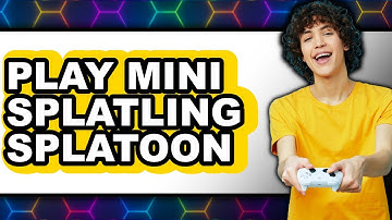 How To Play Mini Splatling Splatoon 3 - Easy Guide