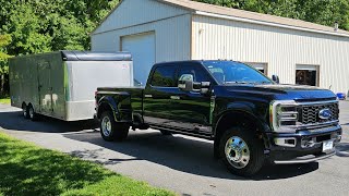 2023 Ford F450 Platinum Towing