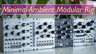 My Minimalist Modular Synth Rig: eurorack synth assembly