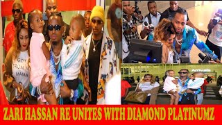 Zari The Boss Lady Re Unites With Baby Daddy Diamond Platinumz