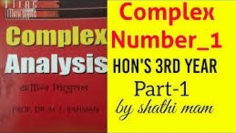Complex Analysis-Hon