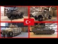 the new armored vehicles of the Turkish army