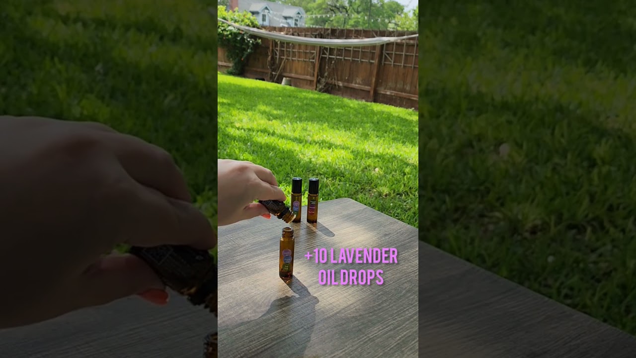 DIY Recipe Mosquito After-bite Roller