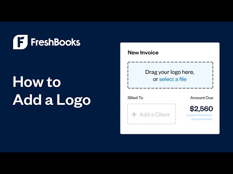 How to Add a Logo on FreshBooks