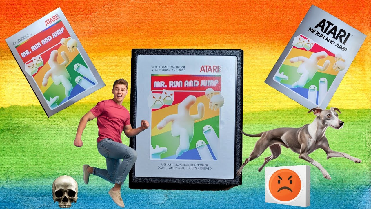 (2024) Atari Mr. Run and Jump Limited Edition : First Original Atari 2600 Release Since 1990